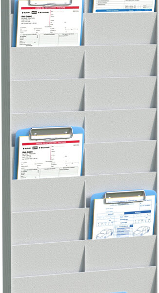 PAPERFLOW Wand-kantoorplanner 20 vakken, A5, uitbreidingselement