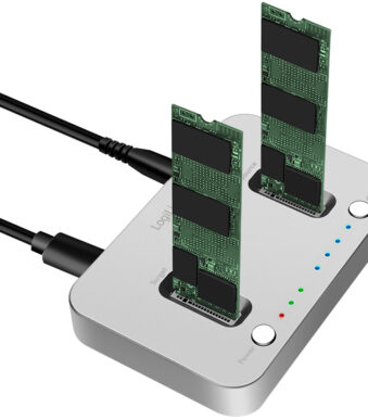 LogiLink SSD Docking Station met Offline-kloonfunctie, USB-C