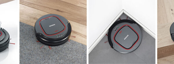 SEVERIN robot stofzuiger Chill RB 7025, zwart/rood