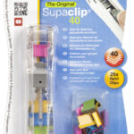 RAPESCO paperclip-dispenser Supaclip 40, gekleurde clips
