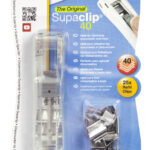 RAPESCO paperclip-dispenser Supaclip 40, transparant