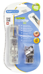 RAPESCO paperclip-dispenser Supaclip 40, transparant