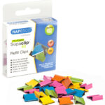 RAPESCO paperclips Supaclip 40, kleuren assorti, 50 st.