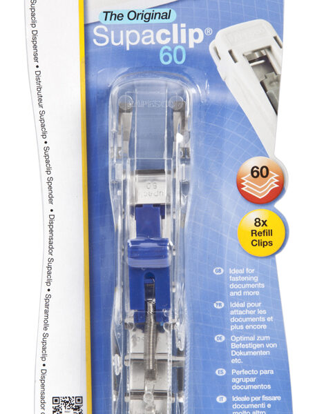 RAPESCO paperclipdispenser Supaclip 60, transparant