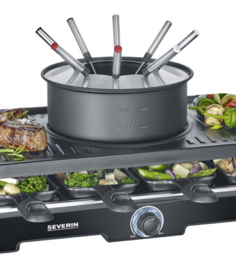 SEVERIN saclette-fondue-combinatie RG 2347, 1.400 Watt