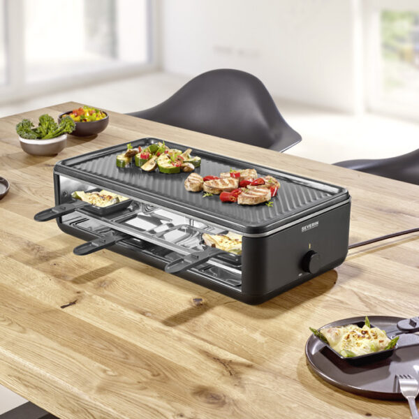 SEVERIN raclette-grill RG 2365, met grillplaat