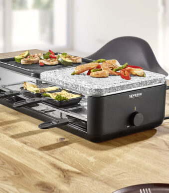 SEVERIN Raclette-Grill RG 2366, natuurgrillsteen/grillplaat