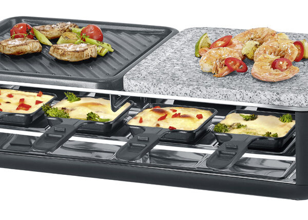 SEVERIN Raclette-Grill RG 2366, natuurgrillsteen/grillplaat