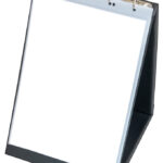 RILLSTAB Tafelstandaard, zwart, 10 tassen, staand A4