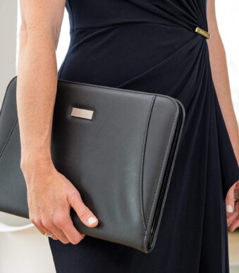 RILLSTAB schrijfmap 'Excellent de luxe' A4 zwart