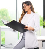 rillstab showmap 'Original', DIN A3, 12 zichttassen, zwart