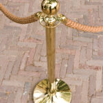 Securit afzetsysteem CLASSIC - touw, brons / goud