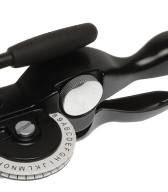 DYMO preegtang voor metalen tape 'RHINO M1011', zwart