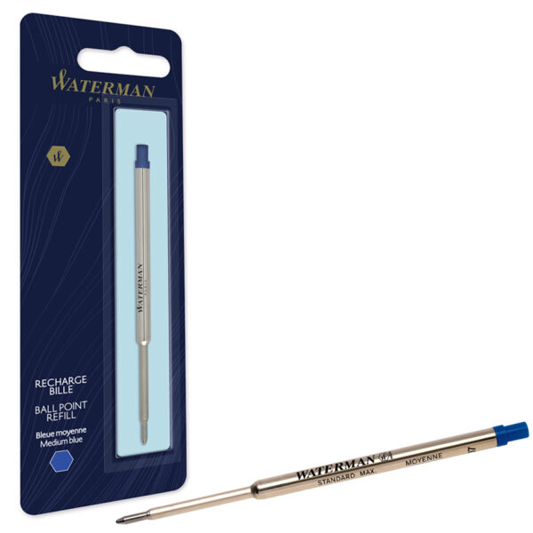 WATERMAN hoog-volume balpenvulling Maxima, M, zwart