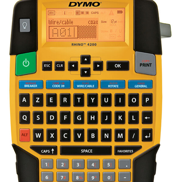DYMO Labelprinter 'RHINO 4200' - AZERTY-toetsenbord