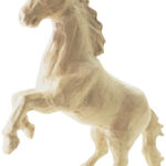 décopatch papier-maché figuur 'Paard 2', 230 mm