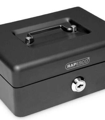 RAPESCO geldcassette, breedte: 150 mm, zwart