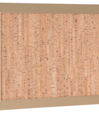 Bi-Office design-kurkbord Kamashi, 600 x 450 mm, goud