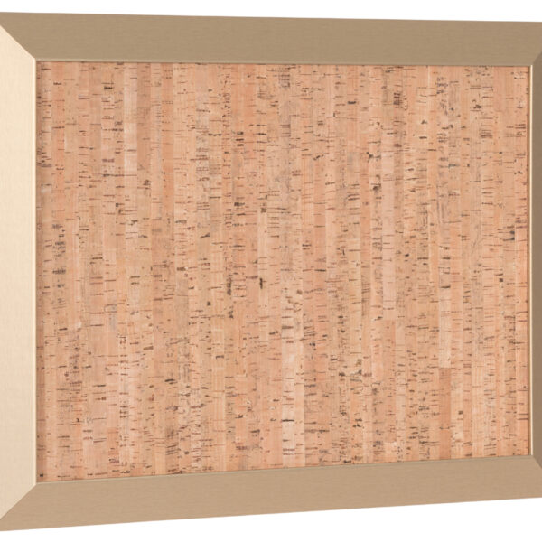 Bi-Office design-kurkbord Kamashi, 600 x 450 mm, goud