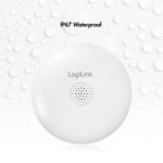 LogiLink Wi-Fi waterleksensor, Tuya compatibel, wit