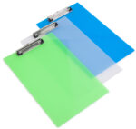 RAPESCO klembord, DIN A4, PP, transparant-kleuren assorti