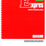 Doorschrijfkas kasboek (formulierenbundel), A4 liggend, 100 bladen.