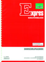 Doorschrijfkas kasboek (formulierenbundel), A4 liggend, 100 bladen.