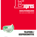 Expres Telefoon-Gespreksnotitieblok, A5 staand, 100 vel