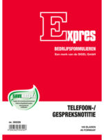Expres Telefoon-Gespreksnotitieblok, A5 staand, 100 vel