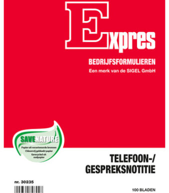 Expres Telefoon-Gespreksnotitieblok, A5 staand, 100 vel