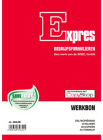 Expres Werkbonblok, zelfkopierend, A5 staand, 2 x 50 vel