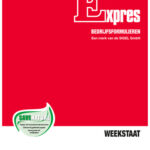 Expres Weekstaat, blok met 50 vel, formaat: A4 staand