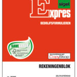Expres Rekeningblok, zelfkopierend, A5 staand, 2 x 50 vel