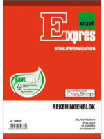 Expres Rekeningblok, zelfkopierend, A5 staand, 2 x 50 vel