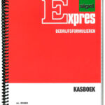 Expres Kasboek spiraal gebonden, A5 staand, 50 vel