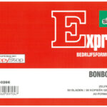 Expres Bonboekje, zelfkopierend, A6 liggend, 2 x 50 vel