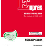 Expres Notakopieblok, zelfkopierend, A5 staand, 2 x 50 vel