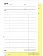 Expres Notakopieblok, zelfkopierend, A5 staand, 2 x 50 vel