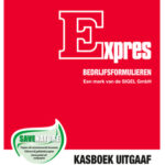 Expres Kasboek Uitgaaf, A6 staand, 100 vel