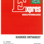 Expres Kasboek Ontvangst, A6 staand, 100 vel