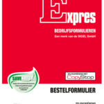 Expres Bestelformulier, zelfkopierend, A5 staand, 2x 50 vel
