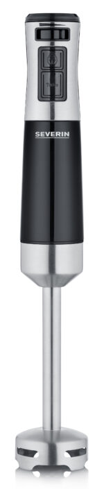 SEVERIN staafmixer SM 3771, 600 Watt, roestvrij staal / zwart