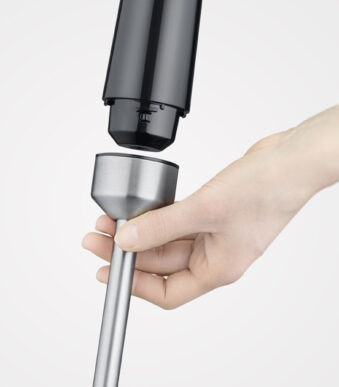 SEVERIN staafmixer SM 3771, 600 Watt, roestvrij staal / zwart