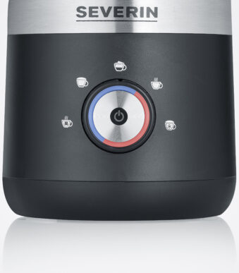 SEVERIN melkopschuimer SM 3588, roestvrij staal / zwart