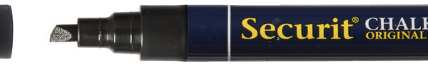 Securit krijtmarker ORIGINAL MEDIUM, zwart