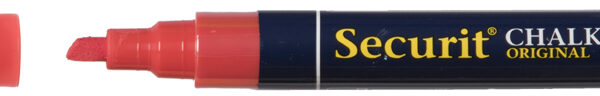 Securit krijtmarker ORIGINAL MEDIUM, rood