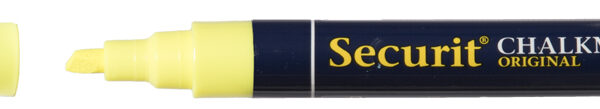 Securit krijtmarker ORIGINAL MEDIUM, geel