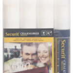 Securit krijtmarker ORIGINAL LARGE, 4 in etui
