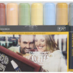 Securit krijtmarker ORIGINAL LARGE, 8 in etui