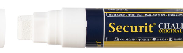 Securit krijtmarker ORIGINAL LARGE, wit